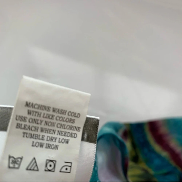 Womans Coverup 3X Tie Cinched Waist Lightweight Short Flare Sleeve Above Knee - Picture 10 of 12